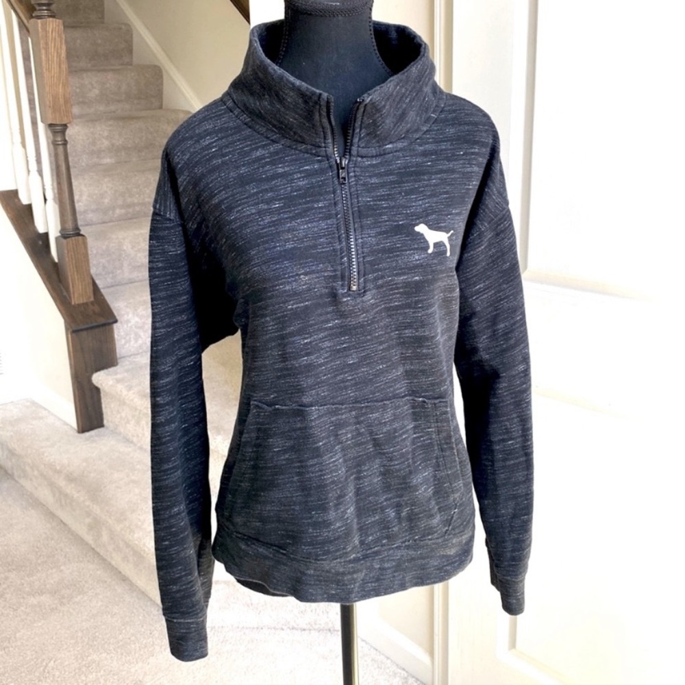 Pink pullover sweatshirt